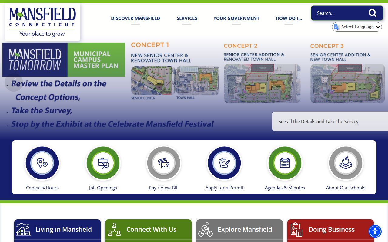 Mansfield warrant records official town portal